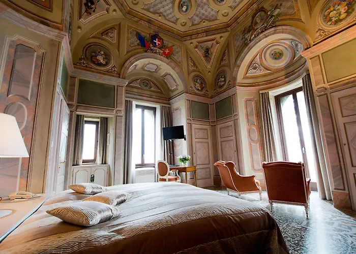 호텔 Romantik Castello Seeschloss 아스꼬나